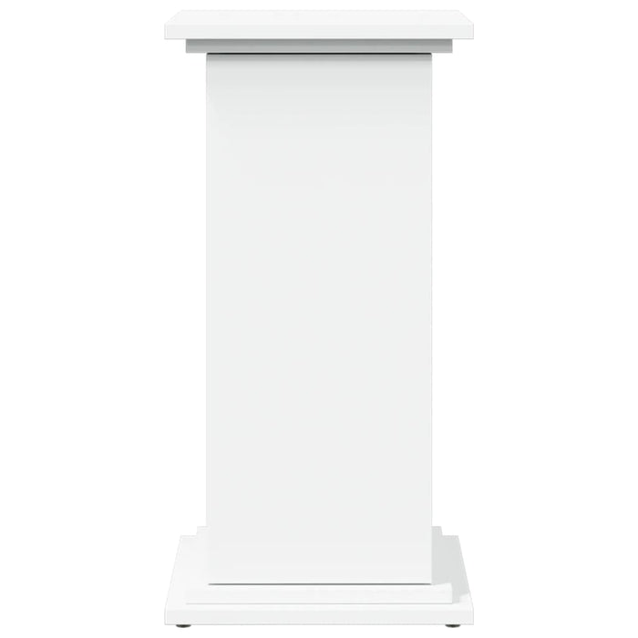 Suport prezentare cu depozitare alb 31x30x60 cm lemn prelucrat - WALTI WALTI