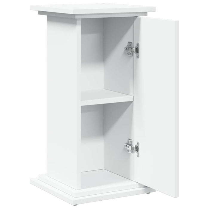 Suport prezentare cu depozitare alb 31x30x60 cm lemn prelucrat - WALTI WALTI