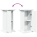 Suport prezentare cu depozitare alb 31x30x60 cm lemn prelucrat - WALTI WALTI