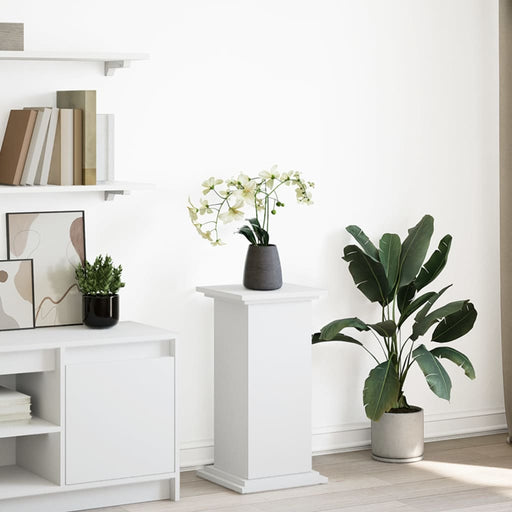 Suport prezentare cu depozitare alb 31x30x60 cm lemn prelucrat - WALTI WALTI