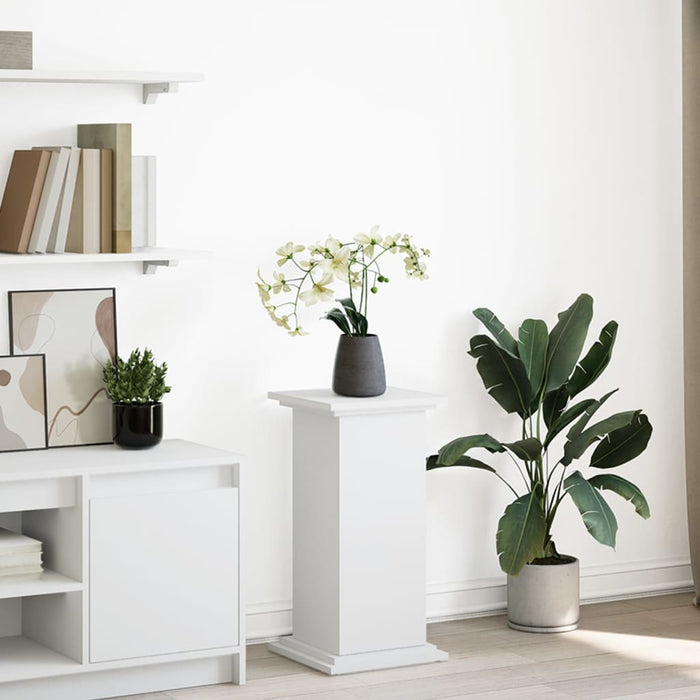 Suport prezentare cu depozitare alb 31x30x60 cm lemn prelucrat - WALTI WALTI