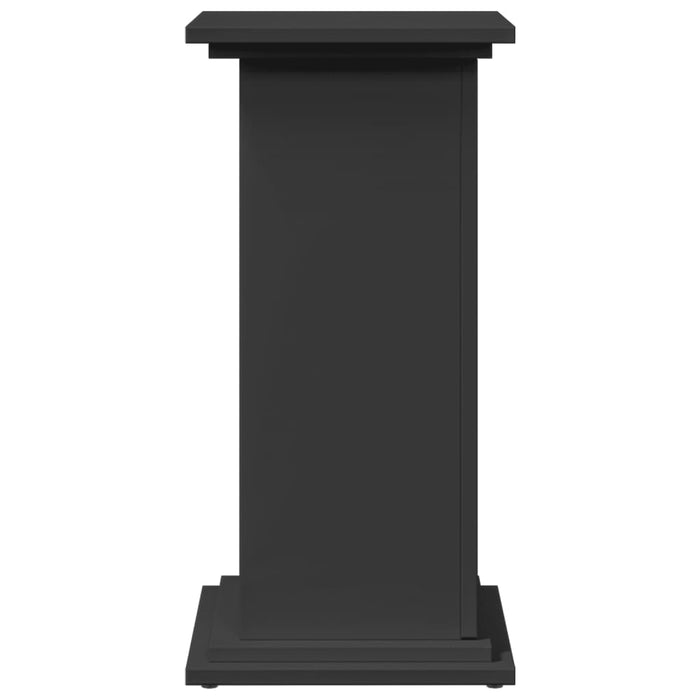 Suport prezentare cu depozitare negru 31x30x60cm lemn prelucrat WALTI