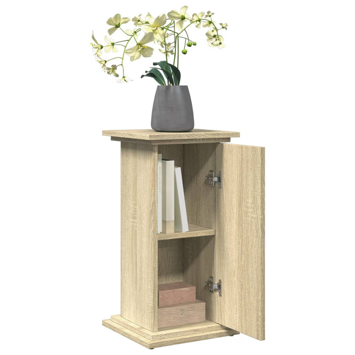 Suport prezentare cu depozitare sonoma stejar 31x30x60 cm lemn - WALTI WALTI