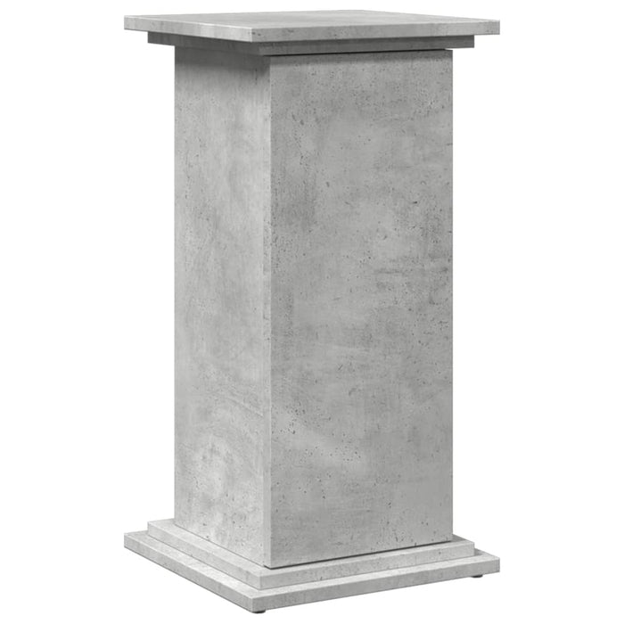 Suport prezentare cu depozitare gri beton 31x30x60 cm lemn - WALTI WALTI