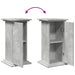 Suport prezentare cu depozitare gri beton 31x30x60 cm lemn - WALTI WALTI