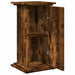 Suport prezentare cu depozitare stejar fumuriu 31x30x60 cm lemn - WALTI WALTI