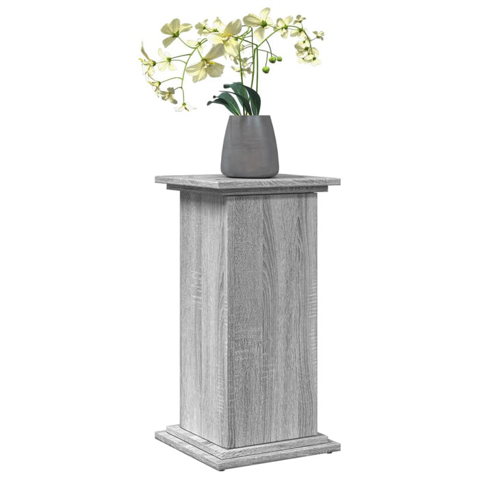 Suport prezentare cu depozitare sonoma gri 31x30x60 cm lemn - WALTI WALTI