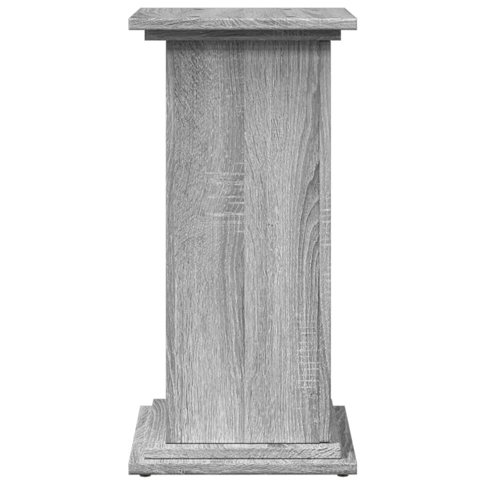 Suport prezentare cu depozitare sonoma gri 31x30x60 cm lemn - WALTI WALTI
