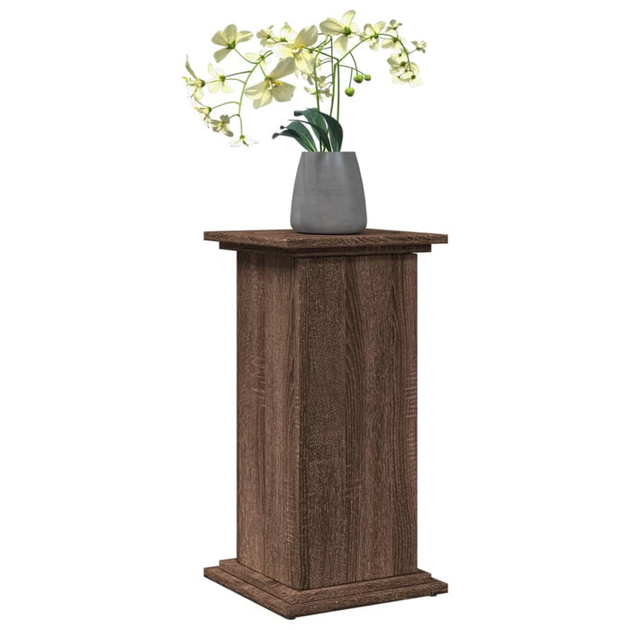 Suport prezentare cu depozitare stejar maro 31x30x60 cm lemn - WALTI WALTI