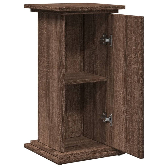 Suport prezentare cu depozitare stejar maro 31x30x60 cm lemn - WALTI WALTI