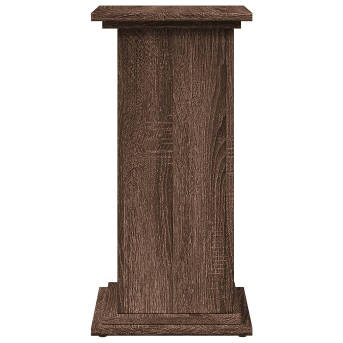 Suport prezentare cu depozitare stejar maro 31x30x60 cm lemn - WALTI WALTI