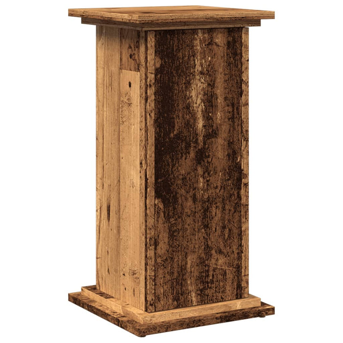 Suport prezentare cu depozitare lemn vechi 31x30x60 cm lemn - WALTI WALTI
