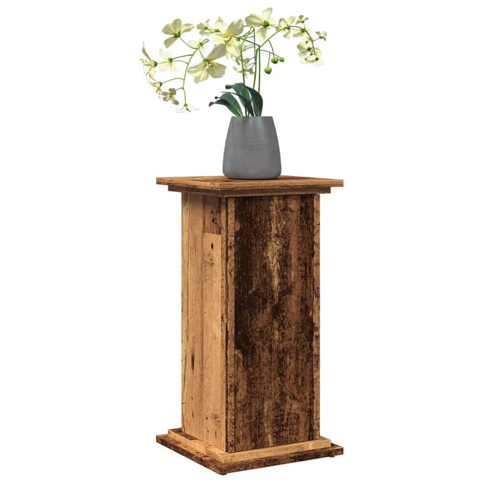 Suport prezentare cu depozitare lemn vechi 31x30x60 cm lemn - WALTI WALTI