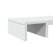 Suport monitor reglabil, alb, 60x24x10,5 cm, lemn prelucrat - WALTI WALTI