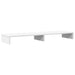 Suport monitor, alb, 100x27x10 cm, lemn prelucrat - WALTI WALTI