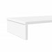 Suport monitor, alb, 100x27x10 cm, lemn prelucrat - WALTI WALTI