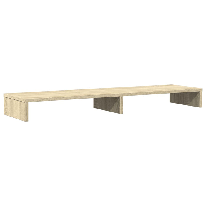 Suport de monitor, stejar sonoma, 100x27x10 cm, lemn prelucrat - WALTI WALTI