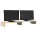 Suport de monitor, stejar sonoma, 100x27x10 cm, lemn prelucrat - WALTI WALTI