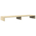 Suport de monitor, stejar sonoma, 100x27x10 cm, lemn prelucrat - WALTI WALTI