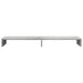Suport de monitor, gri beton, 100x27x10 cm, lemn prelucrat - WALTI WALTI