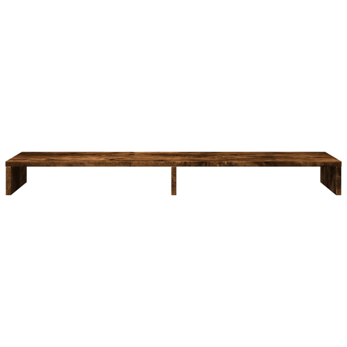 Suport de monitor, stejar fumuriu, 100x27x10 cm, lemn prelucrat - WALTI WALTI