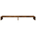 Suport de monitor, stejar fumuriu, 100x27x10 cm, lemn prelucrat - WALTI WALTI