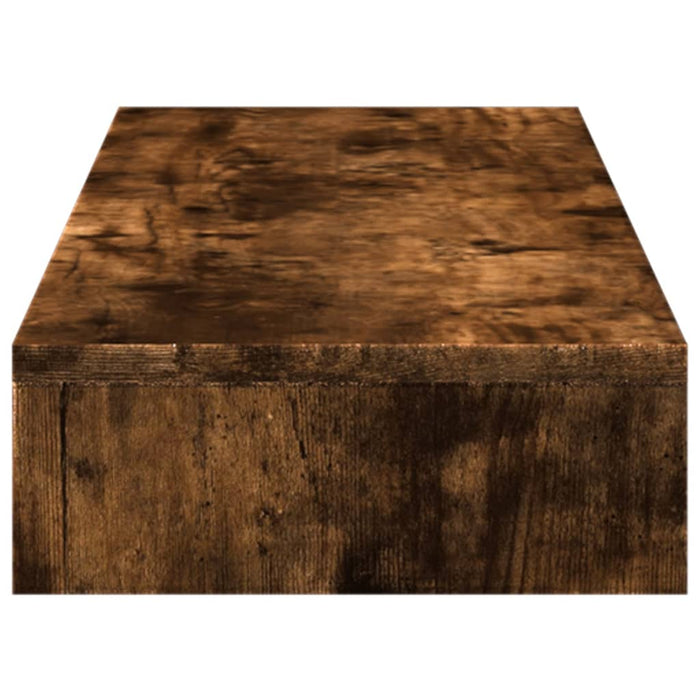 Suport de monitor, stejar fumuriu, 100x27x10 cm, lemn prelucrat - WALTI WALTI