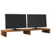 Suport monitor, lemn vechi, 100x27x10 cm, lemn prelucrat - WALTI WALTI