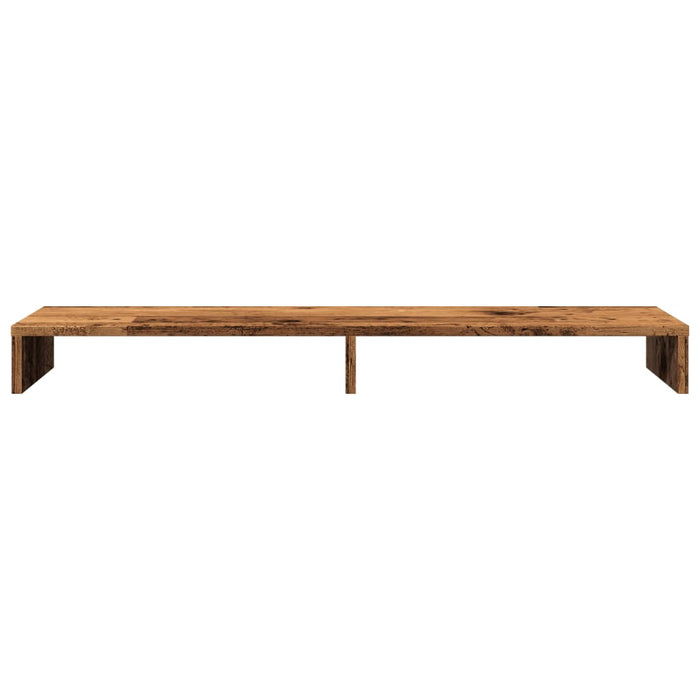 Suport monitor, lemn vechi, 100x27x10 cm, lemn prelucrat - WALTI WALTI