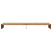Suport monitor, stejar artizanal, 100x27x10 cm, lemn prelucrat - WALTI WALTI