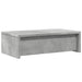 Suport monitor cu sertare gri beton 50x27x15 cm lemn prelucrat - WALTI WALTI