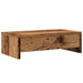 Suport monitor cu sertare lemn vechi 50x27x15 cm lemn prelucrat - WALTI WALTI
