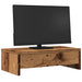 Suport monitor cu sertare lemn vechi 50x27x15 cm lemn prelucrat - WALTI WALTI