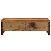 Suport monitor cu sertare lemn vechi 50x27x15 cm lemn prelucrat - WALTI WALTI
