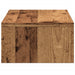 Suport monitor cu sertare lemn vechi 50x27x15 cm lemn prelucrat - WALTI WALTI