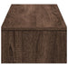 Suport monitor cu sertare, stejar maro, 100x27x15 cm, lemn - WALTI WALTI