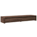 Suport monitor cu sertare, stejar maro, 100x27x15 cm, lemn - WALTI WALTI