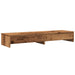 Suport monitor cu sertare lemn vechi 100x27x15cm lemn prelucrat - WALTI WALTI