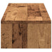 Suport monitor cu sertare lemn vechi 100x27x15cm lemn prelucrat - WALTI WALTI