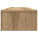 Suport monitor cu sertare, stejar artizanal, 100x27x15 cm, lemn - WALTI WALTI