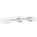 Suport monitor cu depozitare, alb, 100x27x15 cm, lemn prelucrat - WALTI WALTI
