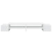 Suport monitor cu depozitare, alb, 100x27x15 cm, lemn prelucrat - WALTI WALTI
