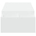 Suport monitor cu depozitare, alb, 100x27x15 cm, lemn prelucrat - WALTI WALTI