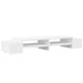 Suport monitor cu depozitare, alb, 100x27x15 cm, lemn prelucrat - WALTI WALTI