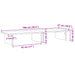 Suport monitor, lemn vechi, 100x27x15 cm, lemn prelucrat - WALTI WALTI