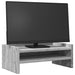 Suport de monitor, gri sonoma, 42x24x16 cm, lemn prelucrat - WALTI WALTI