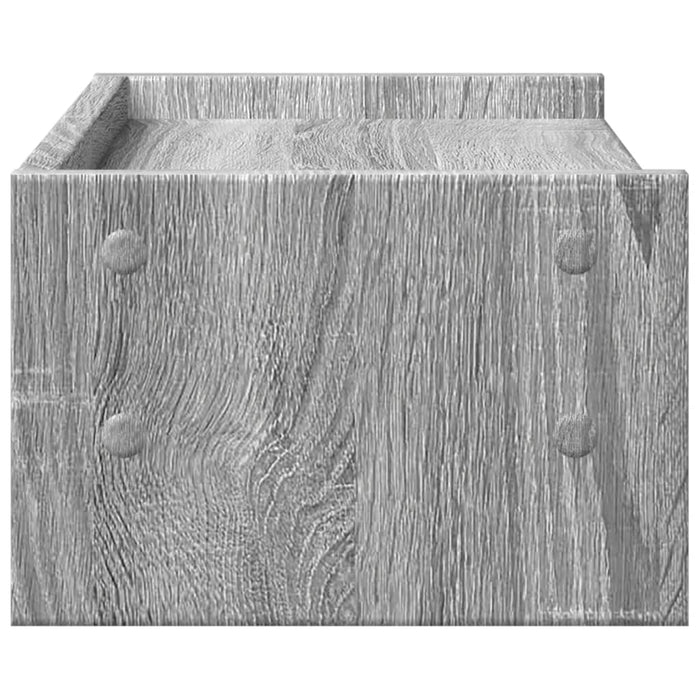 Suport de monitor, gri sonoma, 42x24x16 cm, lemn prelucrat - WALTI WALTI