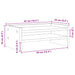 Suport de monitor, gri sonoma, 42x24x16 cm, lemn prelucrat - WALTI WALTI