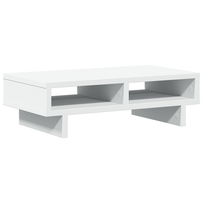 Suport de monitor, alb, 50x27x15 cm, lemn compozit - WALTI WALTI