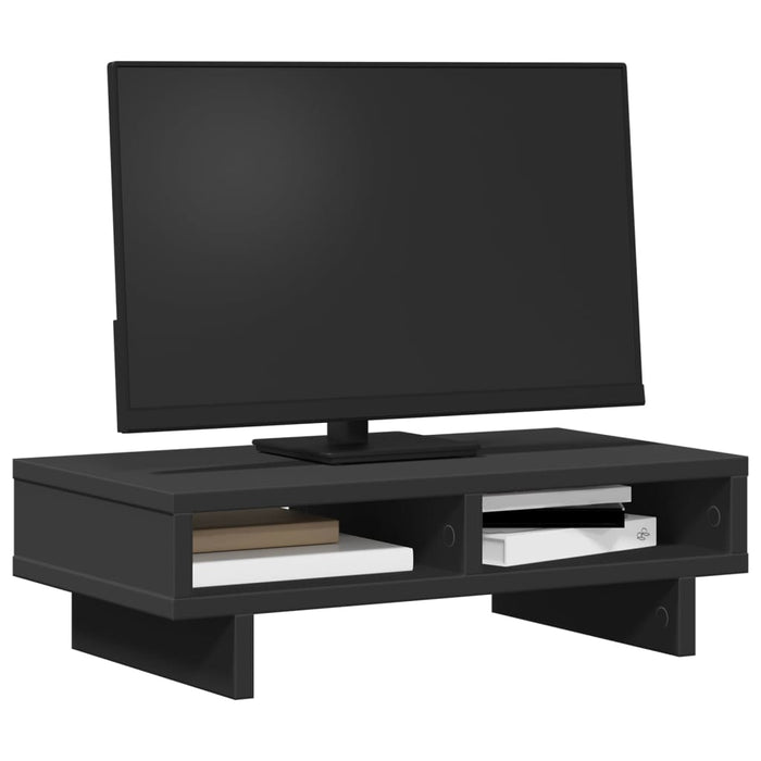 Suport de monitor, negru, 50x27x15 cm, lemn prelucrat - WALTI WALTI